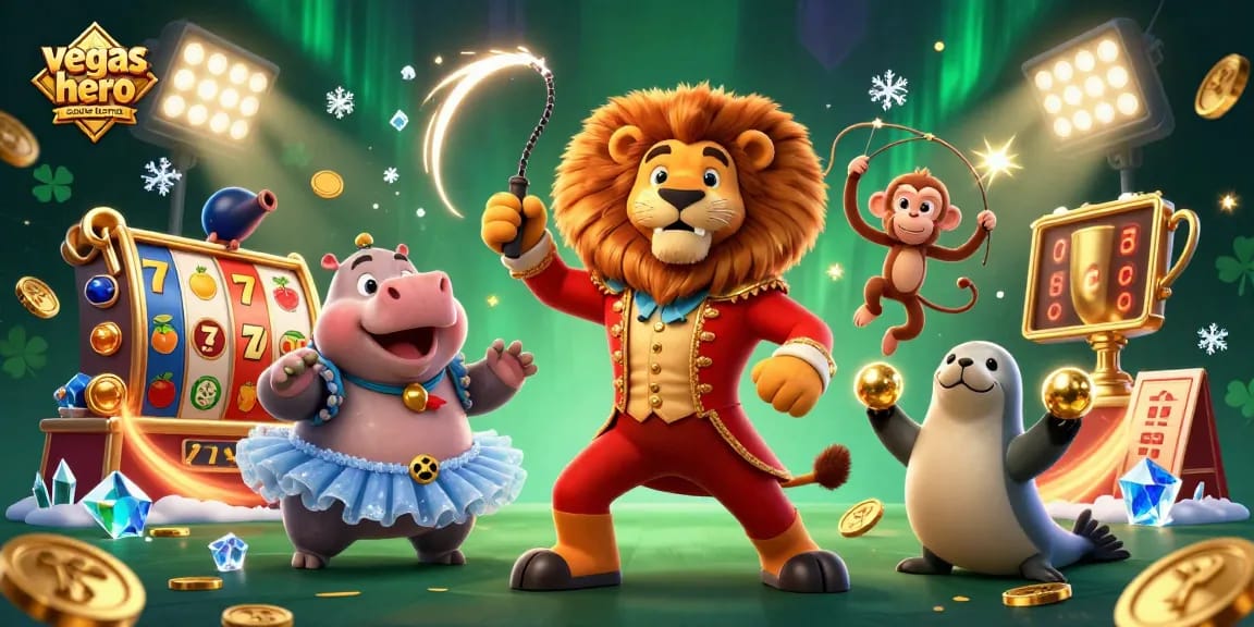 Analysez la protection de la licence de casino Vegas Hero avec cette image colorée.