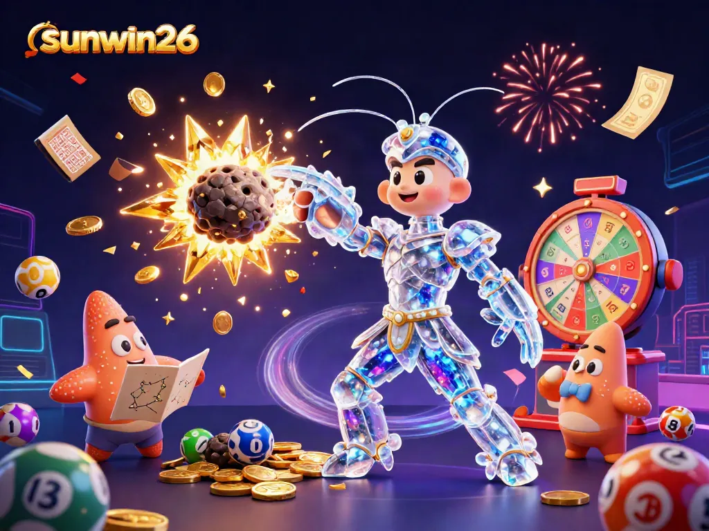 Experience thrilling gameplay with sunwin26, featuring vibrant games, cosmic characters, and dynamic animations.