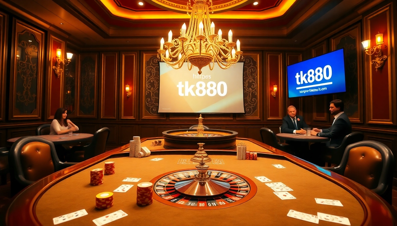 Experience luxury gaming at https://tk888.it.com/ with thrilling poker and roulette action.