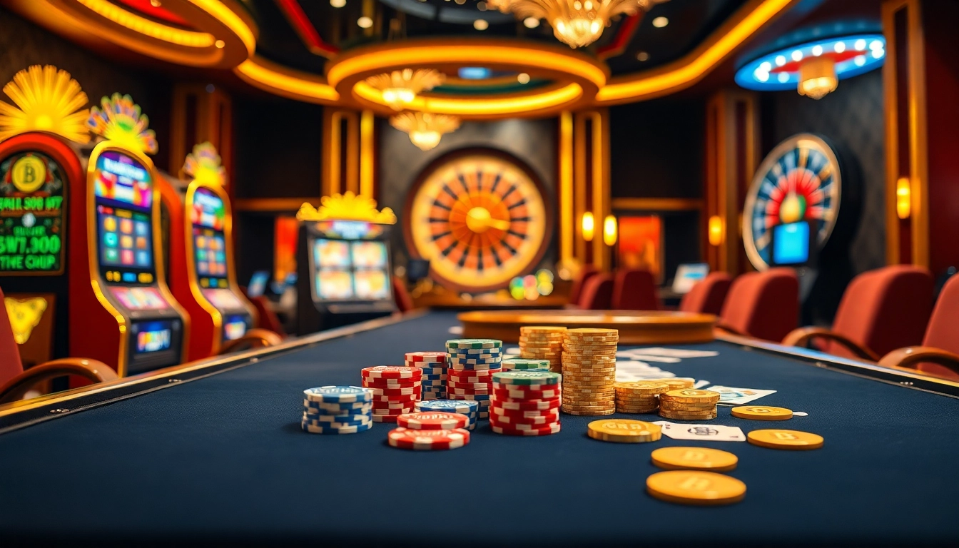 Vivez l'excitation du casino crypto avec des jeux variés, des jetons de pari numériques et une ambiance dynamique.