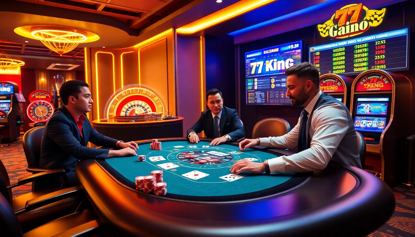 Experience the thrill of winning at 79 King with vibrant poker and slot games.