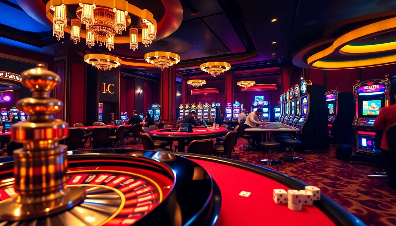 Experience thrilling games at https://topclub.bond/ with vibrant casino tables and excited players.