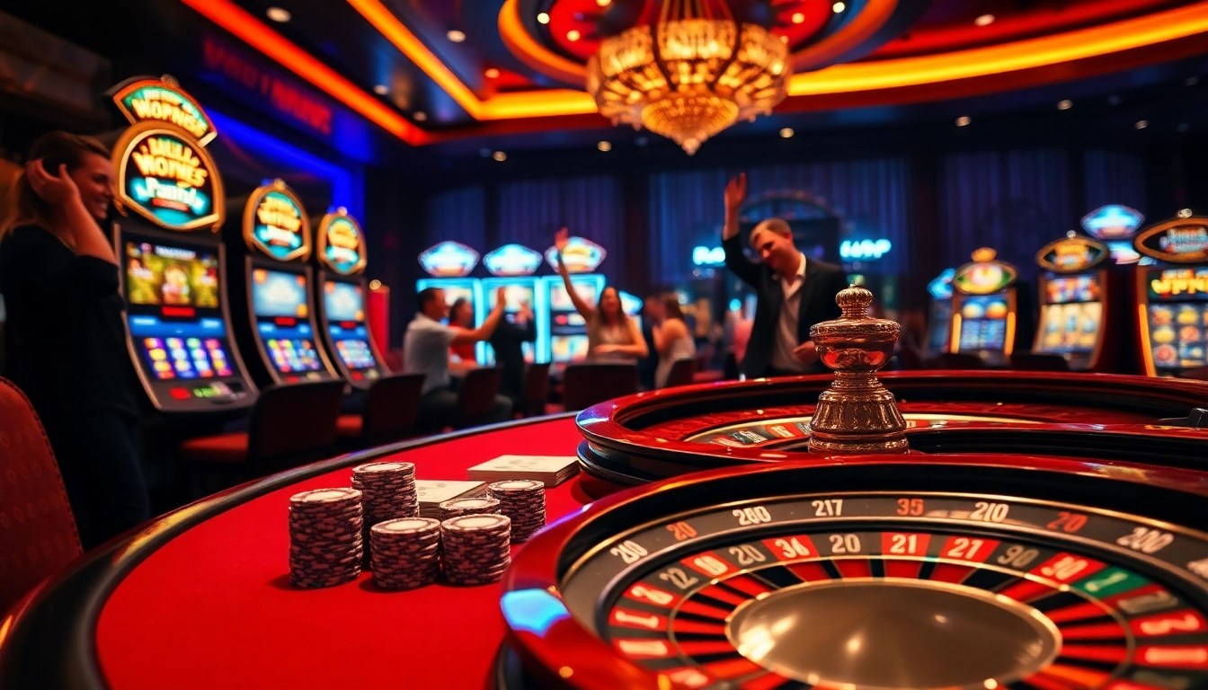 Players enjoying thrilling card games and celebrating wins at 789P casino.