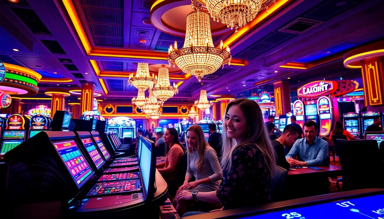 Les joueurs en action dans un casino sans KYC, créant une ambiance ludique et vibrante. related image